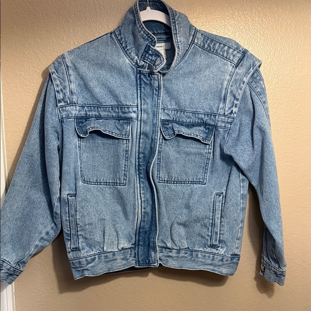 Forever 21 Light Blue Denim Jacket